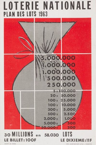 Plan des lots 1963