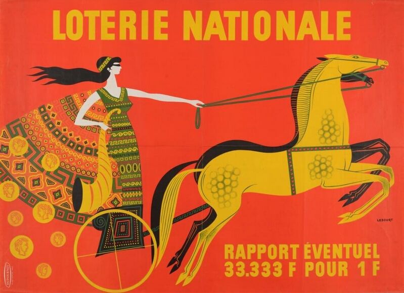 Loterie Nationale. Rapport éventuel 33.333 F pour 1 F