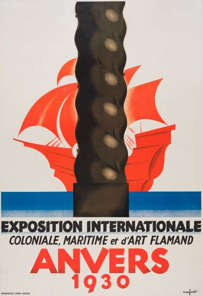 Exposition Internationale, coloniale, maritime et d'art flamand. Anvers 1930