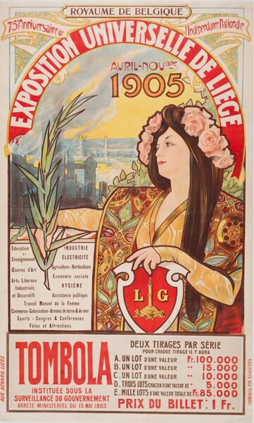 Exposition Universelle de Liège. Avril-Novbre 1905