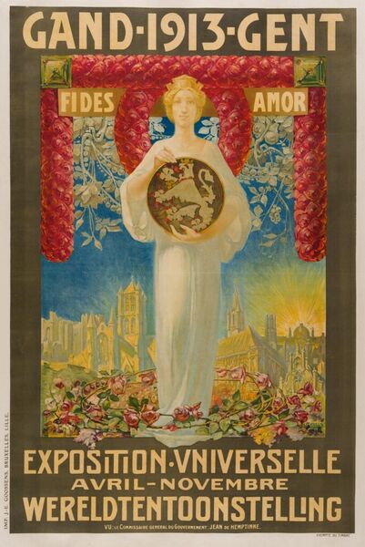 1913 - Gent. Wereldtentoonstelling