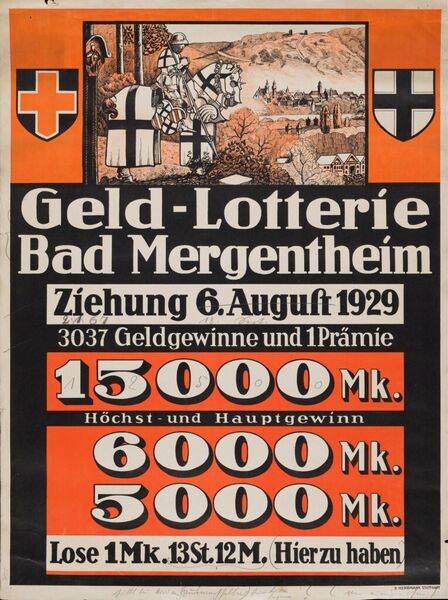 Geld-Lotterie Bad Mergentheim