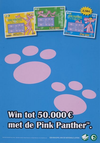 Win tot 50.000 € met de Pink Panther.