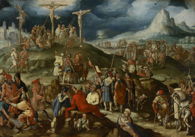 La crucifixion (soldats jouant aux dés)