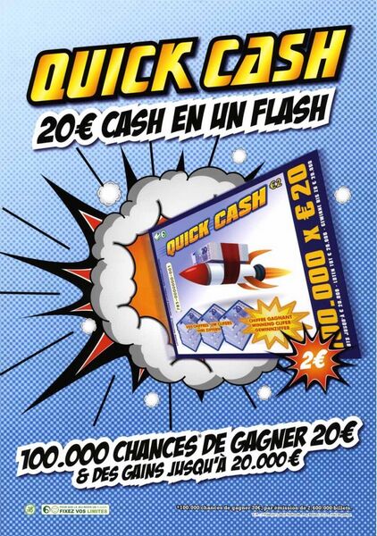 Quick Cash. 20 € cash en un flash