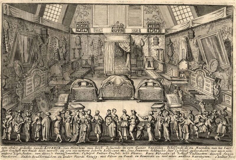 De loterij van Henricus van Soest te Antwerpen. Een ander gedeelte vande Loterye van Henricus van Soest ...