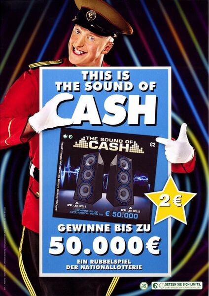 This is The Sound of Cash. Gewinne bis zu 50.000 €.