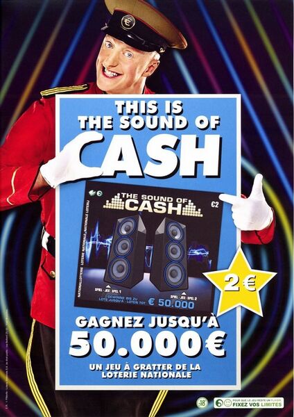 This is The Sound of Cash. Gagnez jusqu'à 50.000 €.
