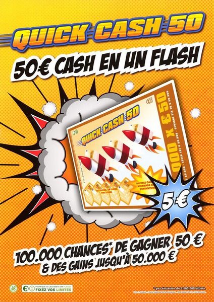 Quick Cash 50. 50 € cash en un flash