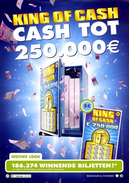 King of Cash. Cash tot 250.000 €